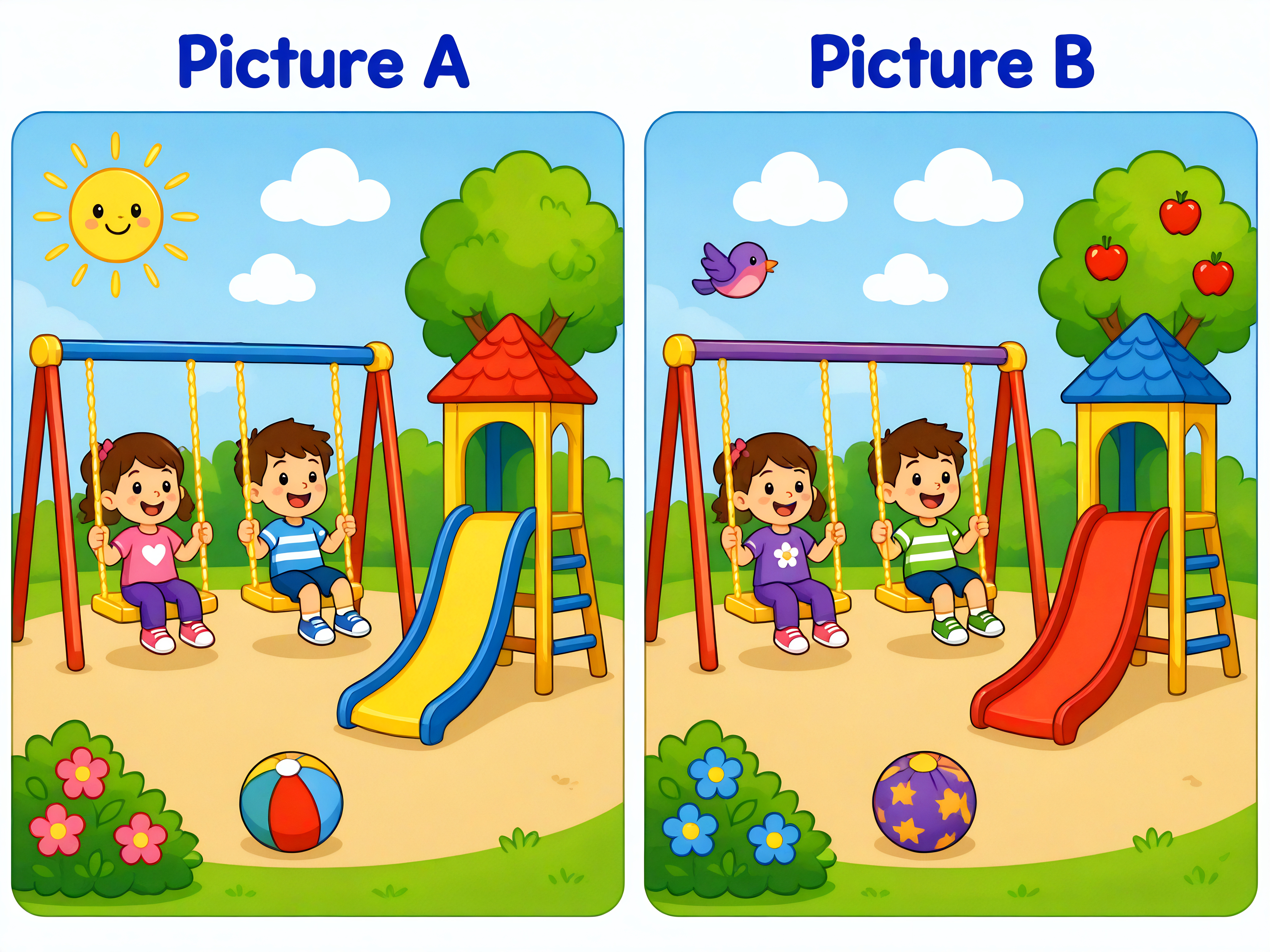 Spot the Difference - Playground