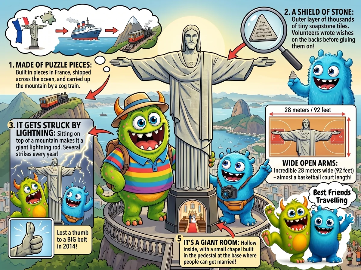 Monty and Ralph at Christ the Redeemer