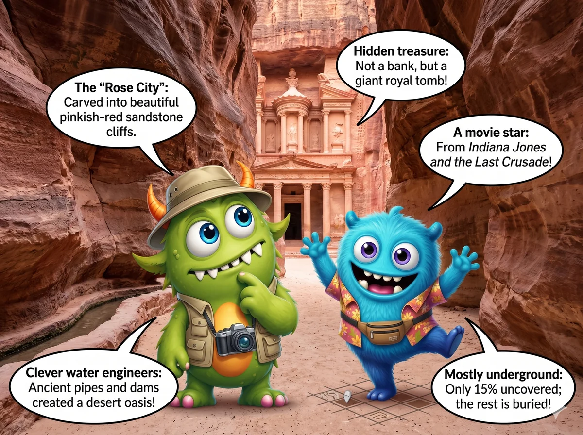 Monty and Ralph at Petra